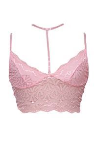 Pink Double strap bralette top