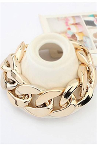 Gold Chorme Bracelet