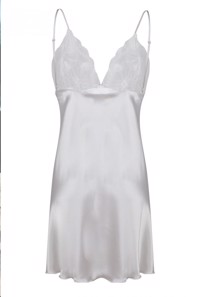 Hvid Wonder Jeniffer chemise natkjole