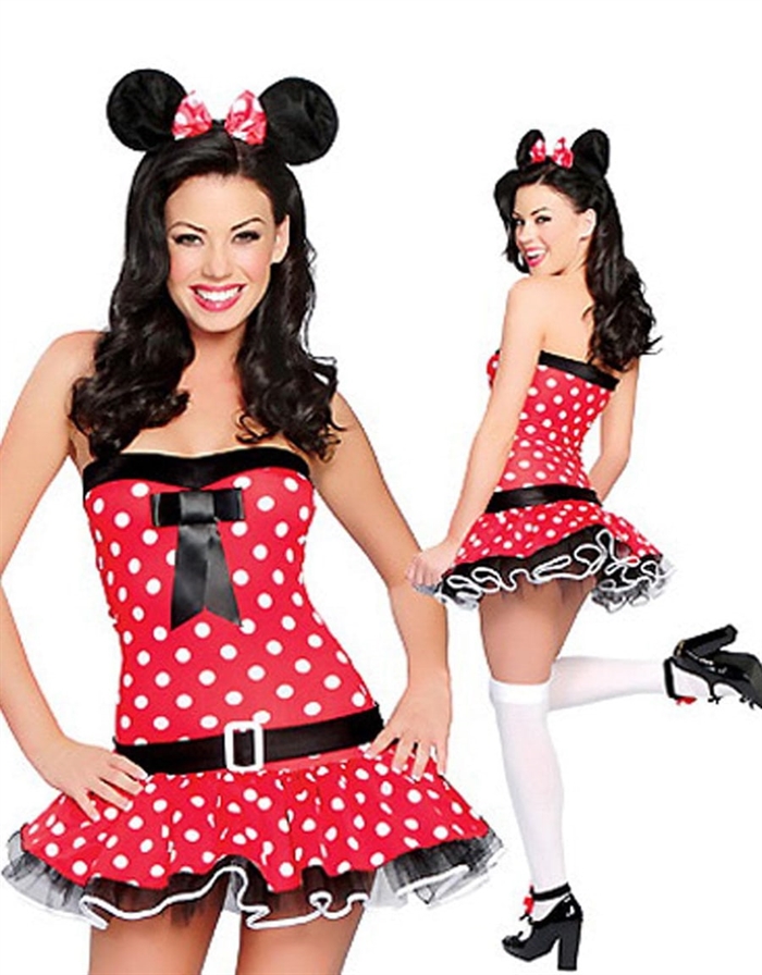 Mini mouse kostume