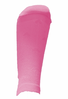 Bomuld korte footies strømper, pink [Forsiden]
