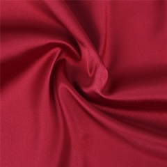 Plussize Rød lårkort Silke kimono m. blonde ryg