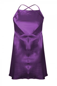 Violet Anna satin natkjole